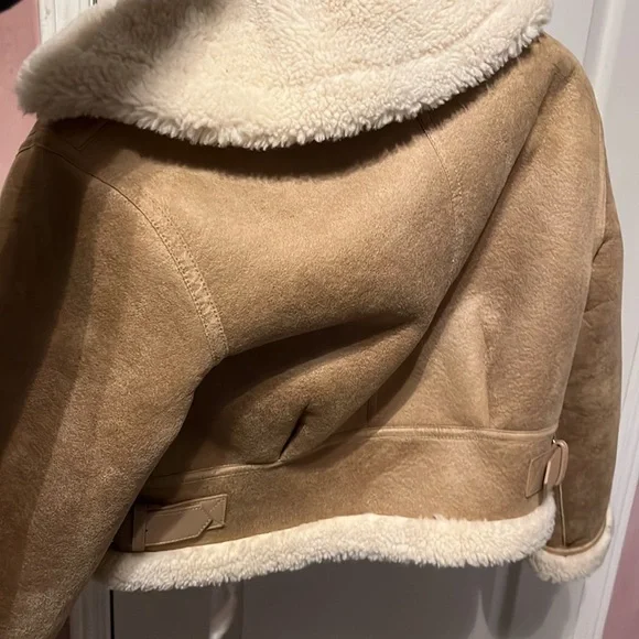Brand new mango Sherpa jacket - Picture 2 of 6